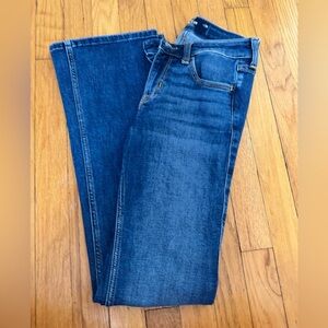 Hollister Blue Flare Wide Leg Jeans